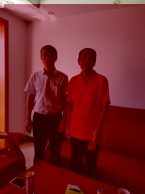 學院副院長陶俊偉與葉建華副教授合影留念