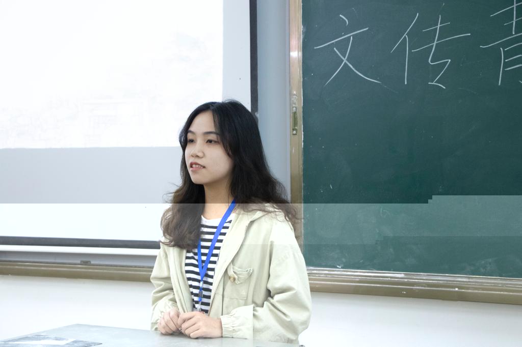 第十二屆青協會長周珍如發言