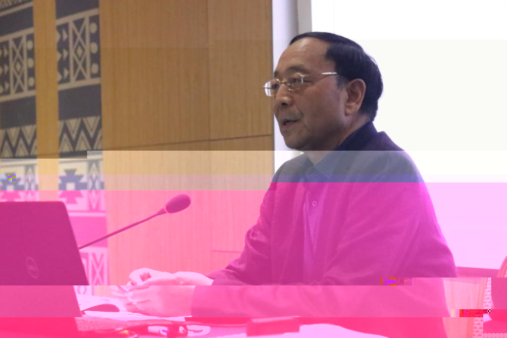 張學松教授在講授