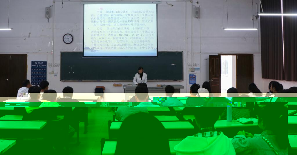 圖為杜豔麗老師教學現場