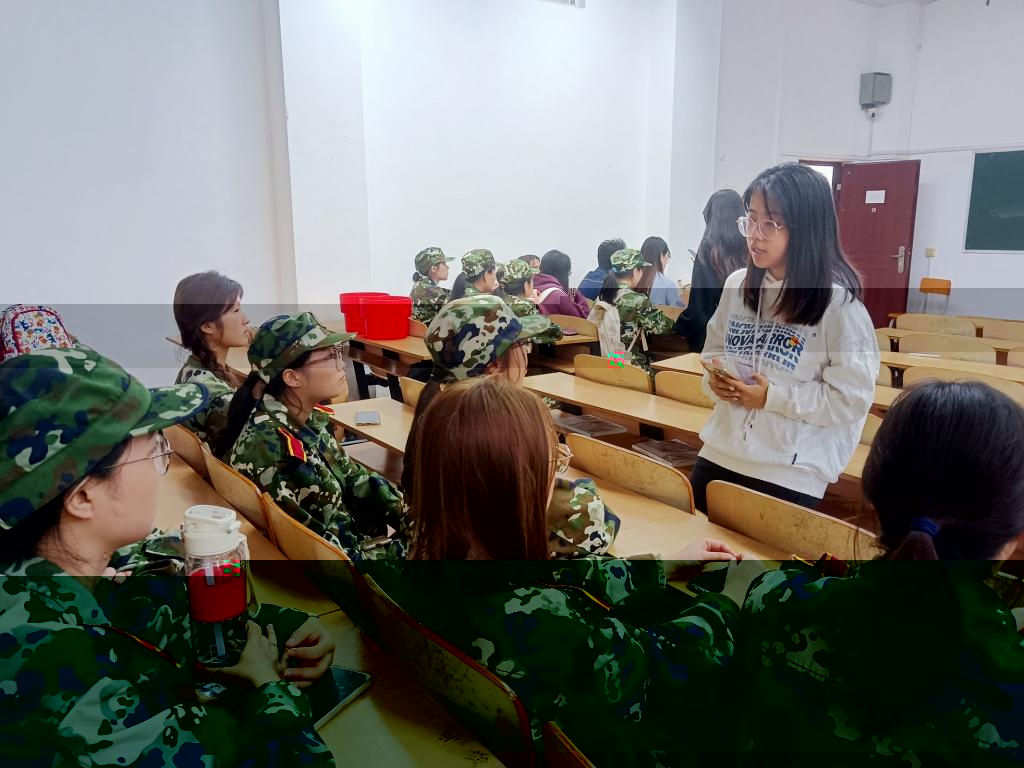 圖為談心談話現場